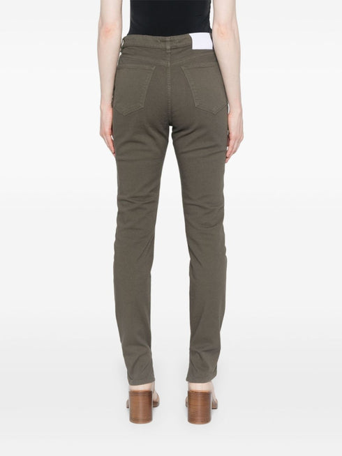 high-rise jeans
